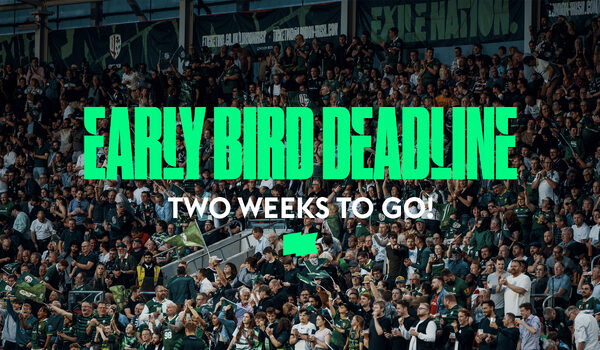 Early Bird Deadline - Two Weeks To Go!